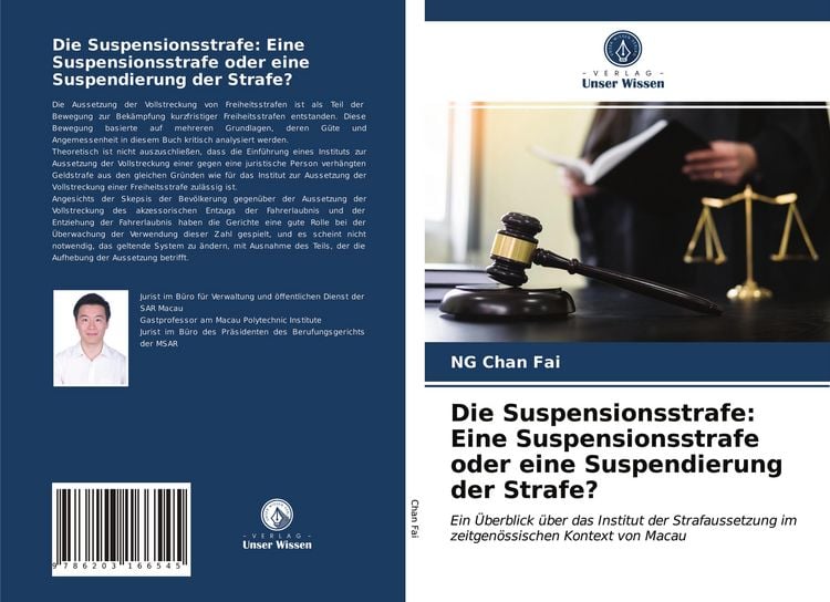 Produktbild: Die Suspensionsstrafe: Eine Suspensionsstrafe oder eine Suspendierung der Strafe?