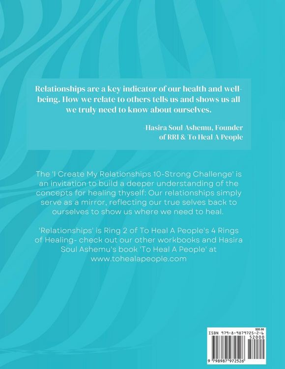 Produktbild: The 10-Strong 'I Create My Relationships' Challenge Werkbook