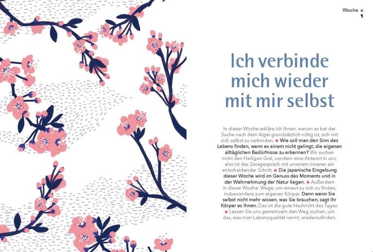 Produktbild: Ikigai - Das 12-Wochen-Programm f&uuml;r Gl&uuml;ck und Gesundheit