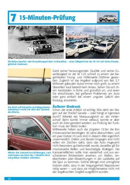 Produktbild: Praxisratgeber Klassikerkauf Mercedes Benz W 123