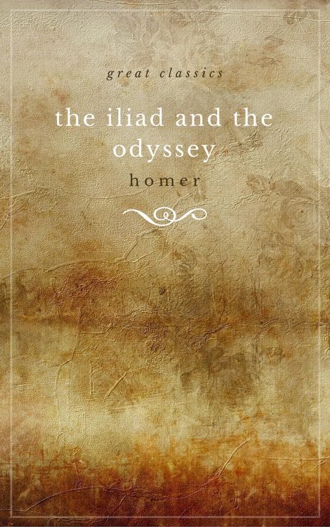 Produktbild: THE ILIAD and THE ODYSSEY (complete, unabridged, and in verse)