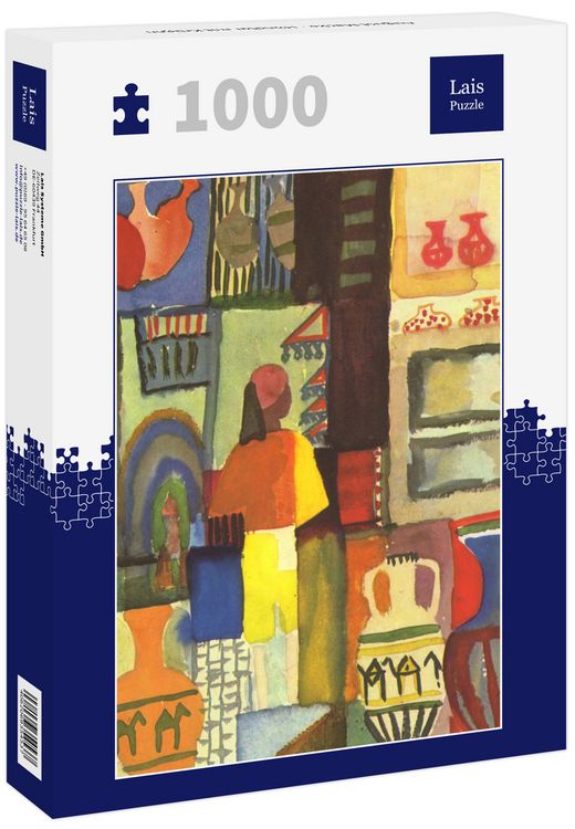 Produktbild: Lais Puzzle August Macke - H&auml;ndler mit Kr&uuml;gen 1000 Teile