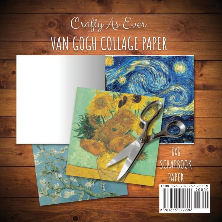 Produktbild: Van Gogh Collage Paper for Scrapbooking