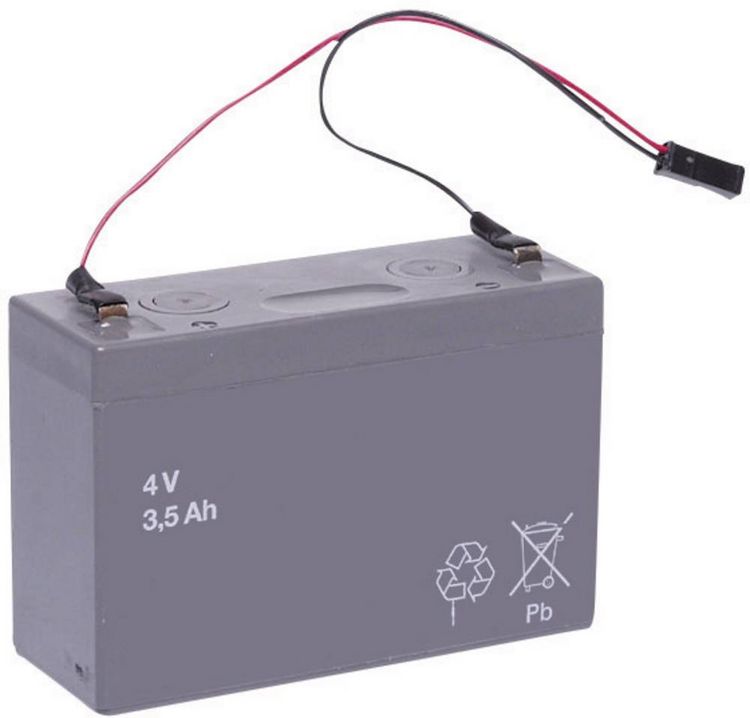 Produktbild: Beltrona Handlampen-Akku ersetzt Original-Akku (Original) HALO4A 4V 3400 mAh