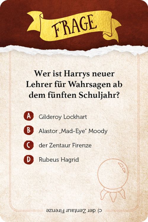Produktbild: Kartenbox: Wer gewinnt den Hauspokal? Das Partyspiel f&uuml;r alle Harry Potter-Fans