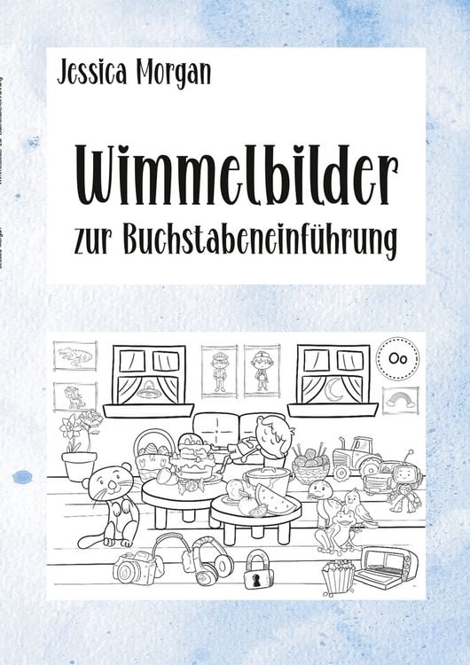 Produktbild: Wimmelbilder zur Buchstabeneinf&uuml;hrung