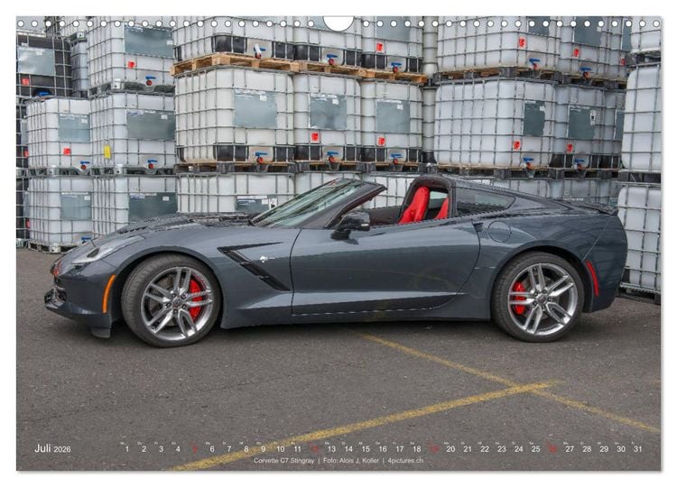 Produktbild: Corvette - Die US Ikone 2026 (Wandkalender 2026 DIN A3 quer), CALVENDO Monatskalender