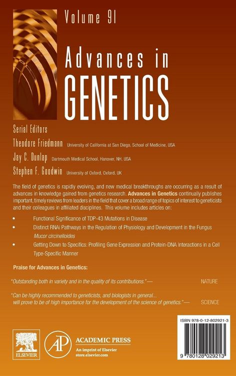 Produktbild: Advances in Genetics