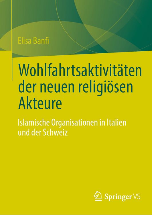 Produktbild: Wohlfahrtsaktivit&auml;ten der neuen religi&ouml;sen Akteure