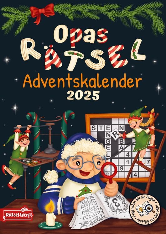 Produktbild: Opas R&auml;tsel Adventskalender 2025