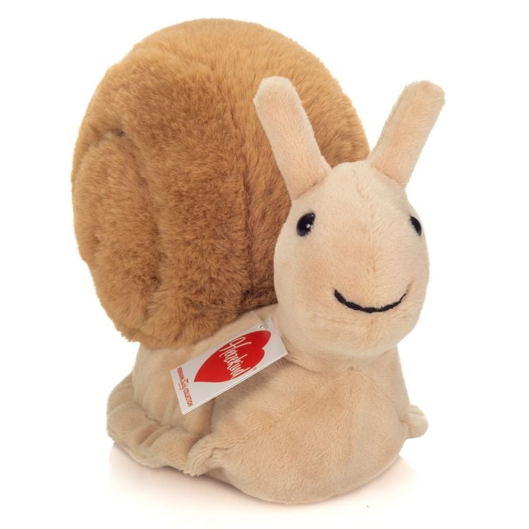 Produktbild: Teddy Hermann 93955 - Schnecke Lotta, 20 cm, Pl&uuml;schtier, Herzekind-Kollektion