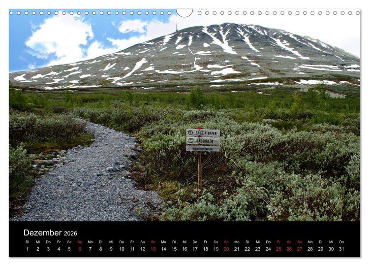 Produktbild: Norwegen 2026 (Wandkalender 2026 DIN A3 quer), CALVENDO Monatskalender