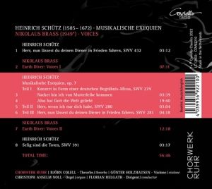 Produktbild: Musikalische Exequien/Voices