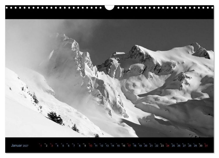 Produktbild: Region Oberstdorf - Kleinwalsertal und Nebelhorn (Wandkalender 2027 DIN A3 quer), CALVENDO Monatskalender