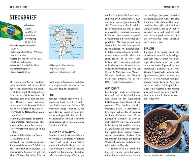 Produktbild: Reisef&uuml;hrer Brasilien