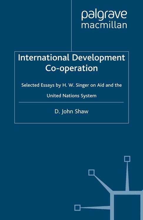 Produktbild: International Development Co-operation