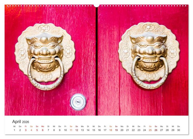 Produktbild: China - Tradition und Moderne (Wandkalender 2026 DIN A2 quer), CALVENDO Monatskalender