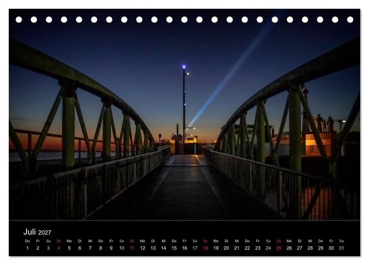 Produktbild: Bremerhaven - Blickpunkte (Tischkalender 2027 DIN A5 quer), CALVENDO Monatskalender