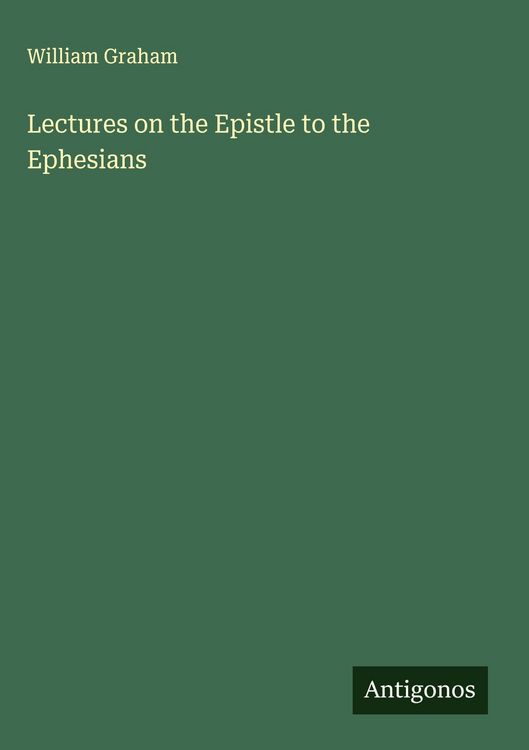 Produktbild: Lectures on the Epistle to the Ephesians