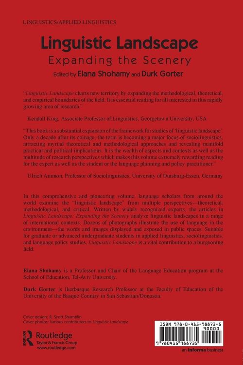 Produktbild: Linguistic Landscape