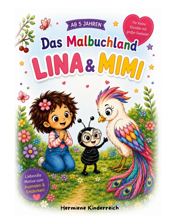 Produktbild: Ich bin ein Malbuch Lina & Mimi