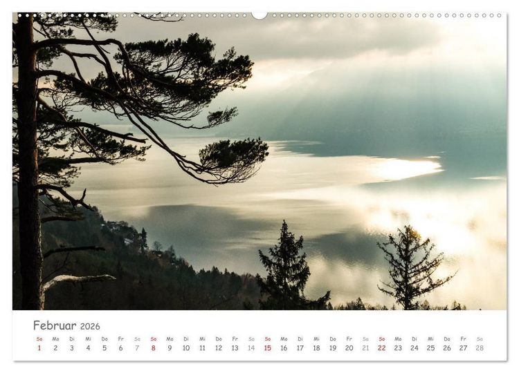 Produktbild: Gemma wandern - Wanderungen im Salzkammergut (hochwertiger Premium Wandkalender 2026 DIN A2 quer), Kunstdruck in Hochglanz