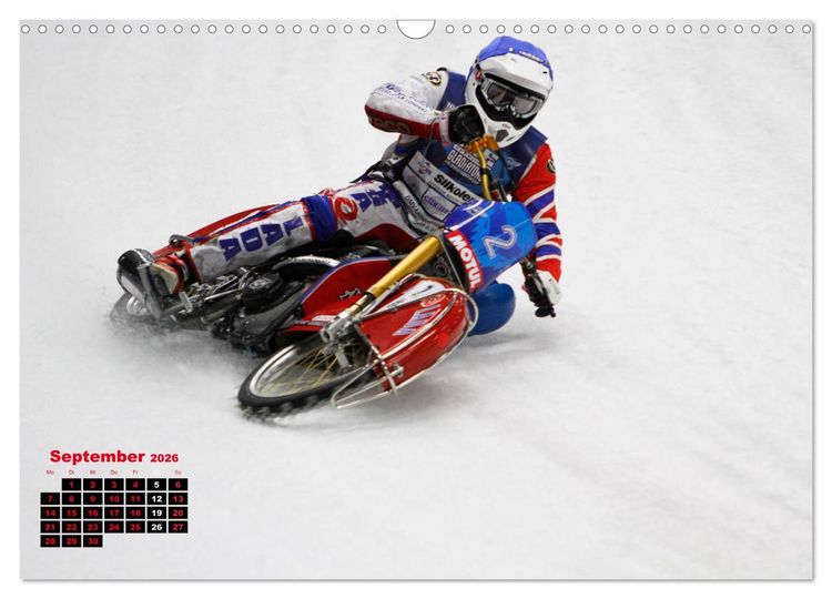 Produktbild: Ice Speedway (Wandkalender 2026 DIN A3 quer), CALVENDO Monatskalender