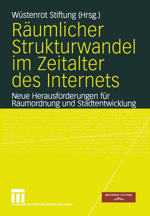 Produktbild: R&auml;umlicher Strukturwandel im Zeitalter des Internets