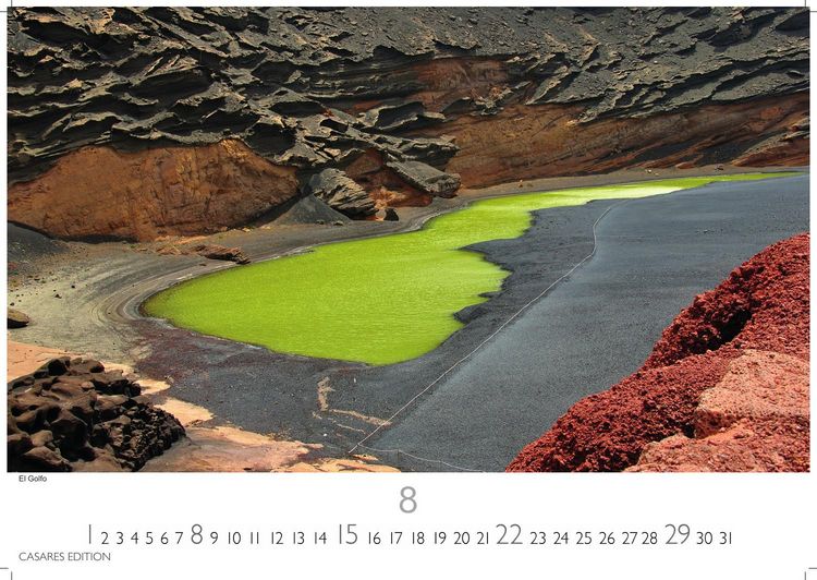 Produktbild: Lanzarote Kalender 2027 &ndash; Wandkalender | Fotokalender Spanien 35x50 cm- &ndash; . mit beeindruckenden Bildern von Lanzarote