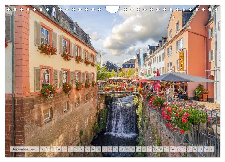 Produktbild: Saarburg Impressionen (Wandkalender 2026 DIN A4 quer), CALVENDO Monatskalender