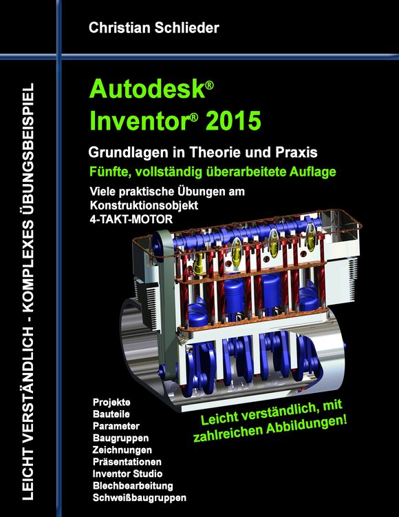Produktbild: Autodesk Inventor 2015 - Grundlagen in Theorie und Praxis