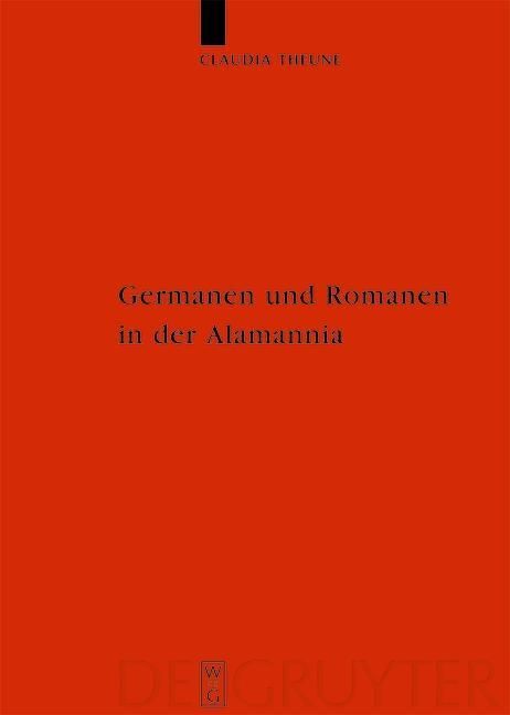 Produktbild: Germanen und Romanen in der Alamannia