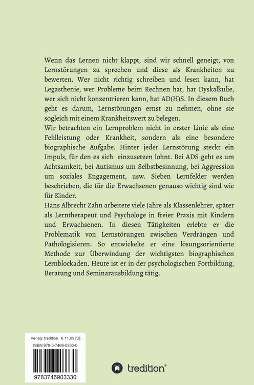 Produktbild: Wenn das Lernen gelingen soll !!!