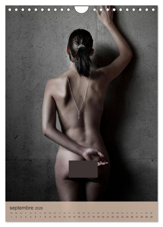 Produktbild: L'art du nu (Calendrier mural 2026 DIN A4 horizontal), CALVENDO calendrier mensuel
