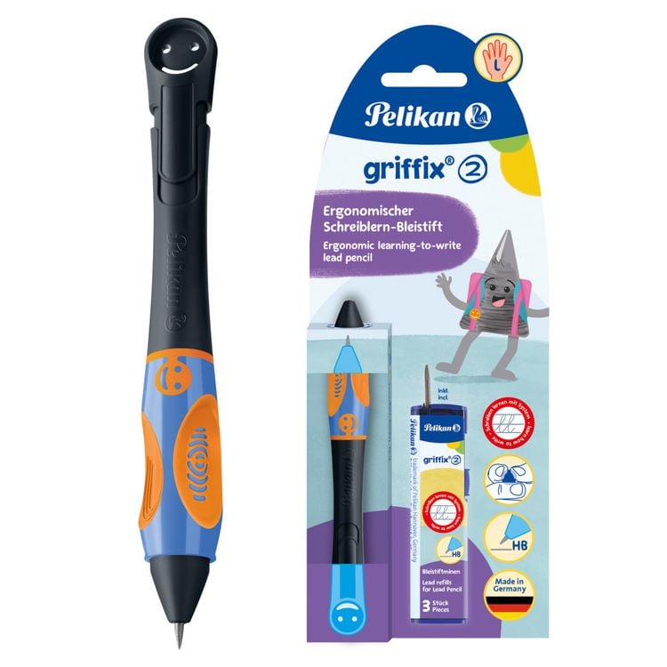 Produktbild: Pelikan Bleistift griffix LH neon black