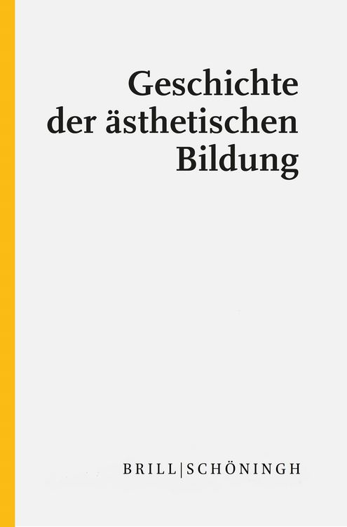 Produktbild: Geschichte der &auml;sthetischen Bildung