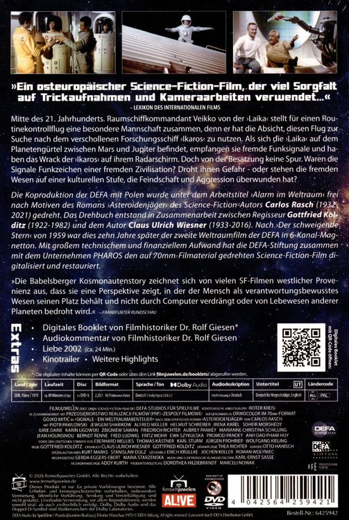Produktbild: Signale - Ein Weltraumabenteuer (Filmjuwelen / DEFA Science Fiction)