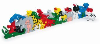 Produktbild: Buchstaben- und Zahlentiere (Kinderpuzzle)