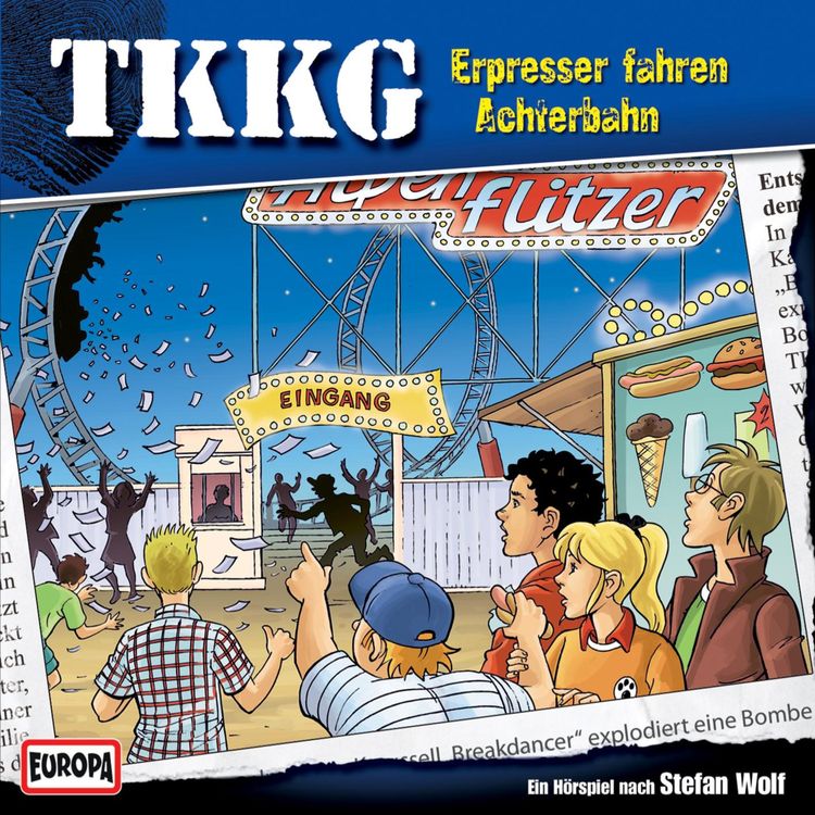 Bild vom Artikel TKKG - Folge 156: Erpresser fahren Achterbahn vom Autor Andre Minninger