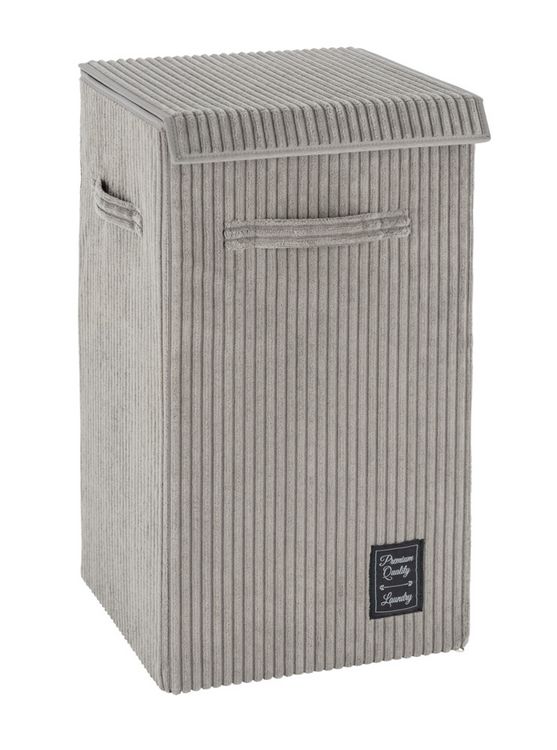 Produktbild: W&auml;schesammler Mod. Cora Grau, W&auml;schekorb, 63 l