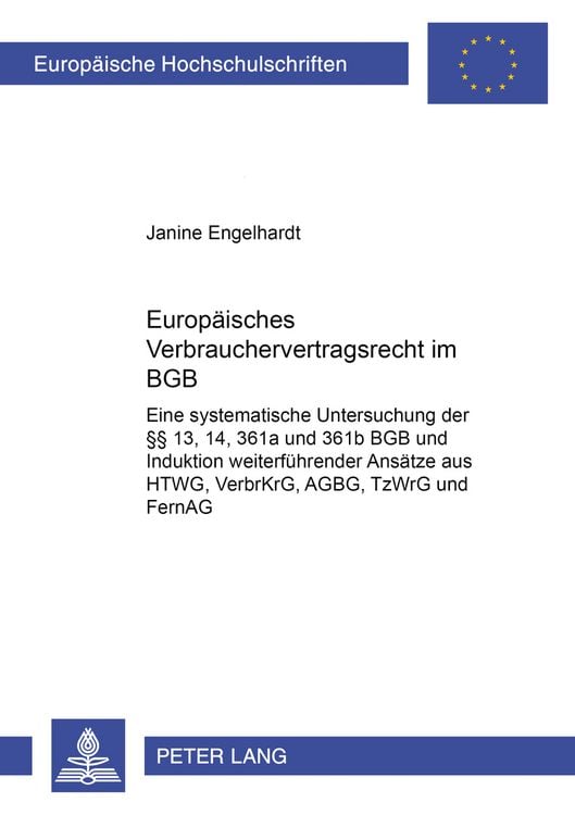 Produktbild: Europäisches Verbrauchervertragsrecht im BGB