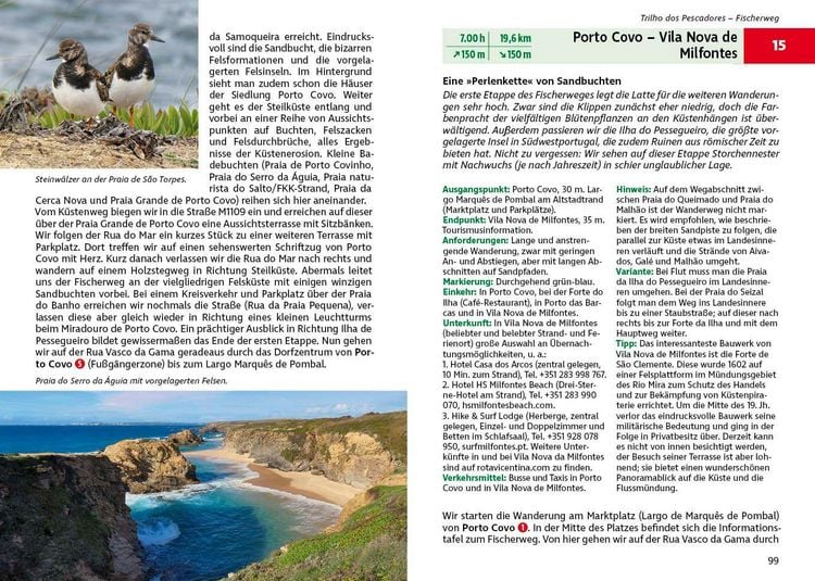 Produktbild: ROTHER Wanderf&uuml;hrer Portugal S&uuml;d: Rota Vicentina