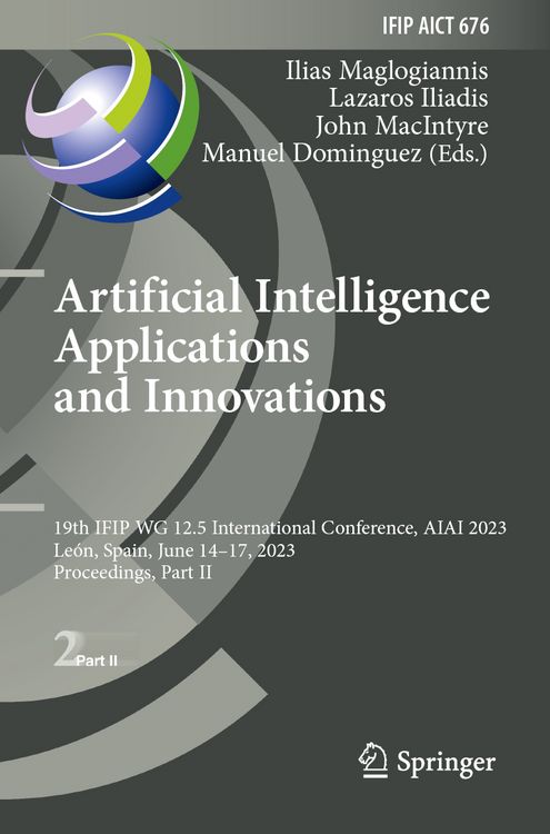 Produktbild: Artificial Intelligence Applications and Innovations