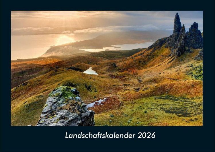 Produktbild: Landschaftskalender 2026 Fotokalender DIN A4