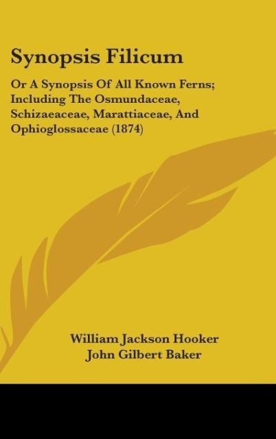 Produktbild: Hooker, W: Synopsis Filicum