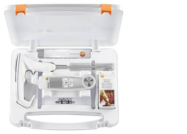 Produktbild: Testo 0563 0102 Frittier&ouml;ltester +40 - +200&deg;C F&uuml;hler-Typ PTC HACCP-konform, IP65