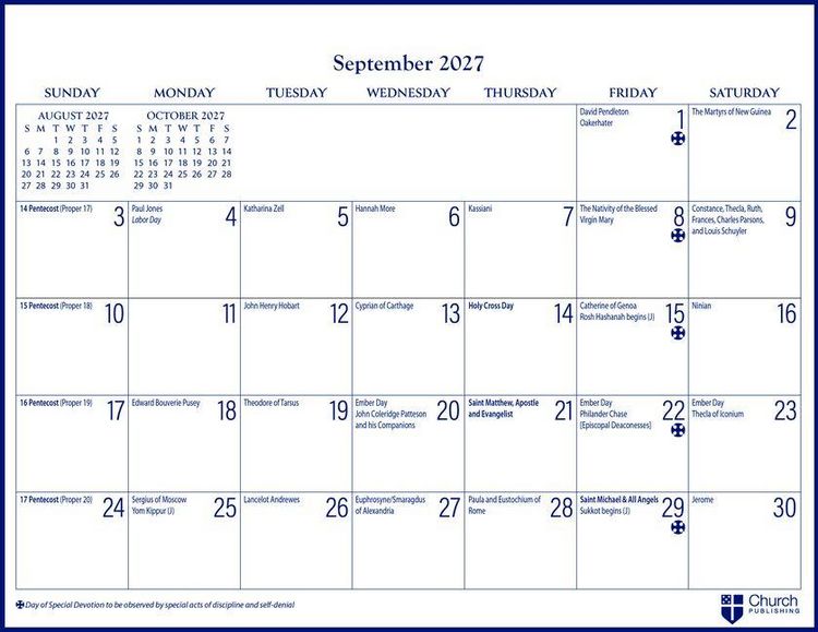 Produktbild: 2027 Parish Wall Calendar