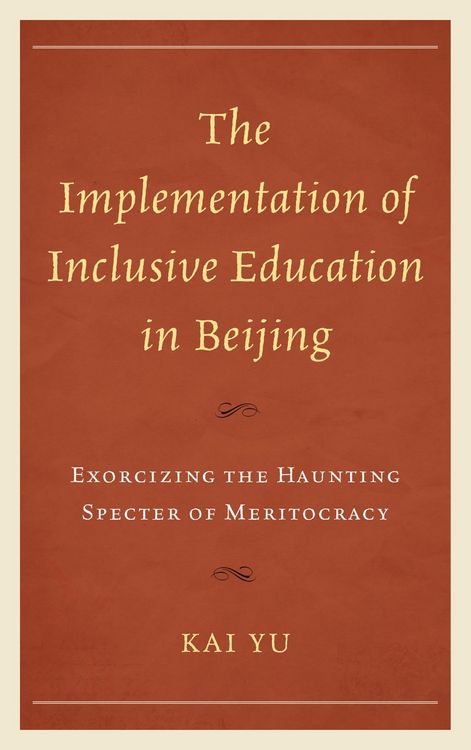 Produktbild: The Implementation of Inclusive Education in Beijing
