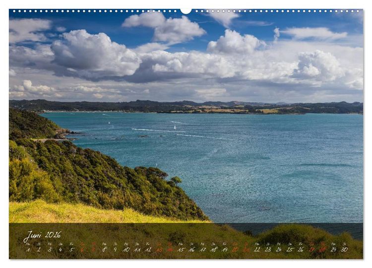 Produktbild: Neuseeland - Land der Maori (Wandkalender 2026 DIN A2 quer), CALVENDO Monatskalender