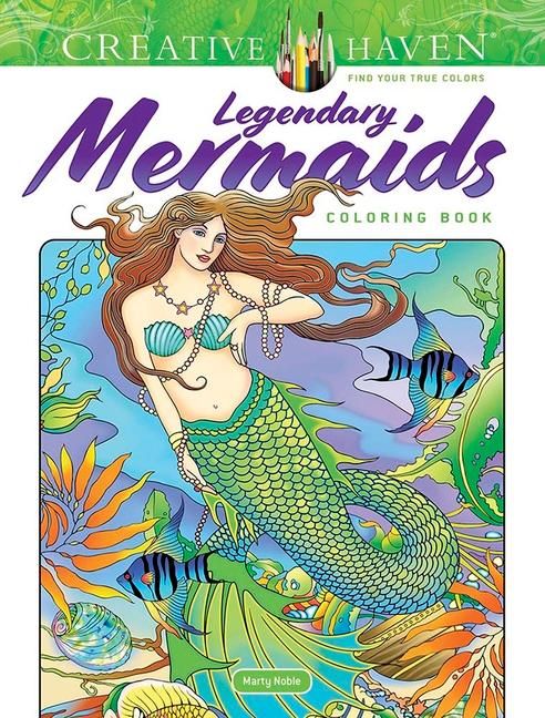 Produktbild: Creative Haven Legendary Mermaids Coloring Book